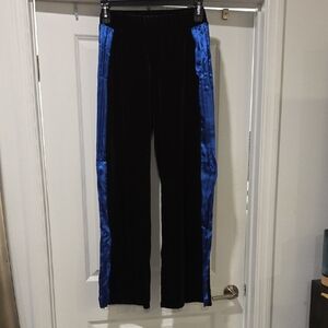 R.C.G. Women's Wide Leg Pants - Black and Blue Size XS, New With Tags!